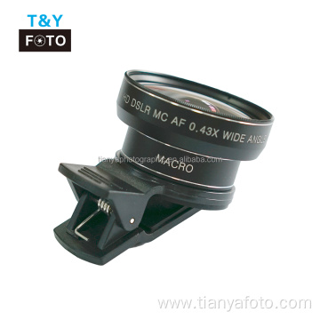 2 in1 Macro Wide Angle Mobile Phone Lens